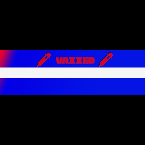 VAXXED Red/Blue Ombré Silicone bracelet NEW!Unisex - Picture 4 of 5